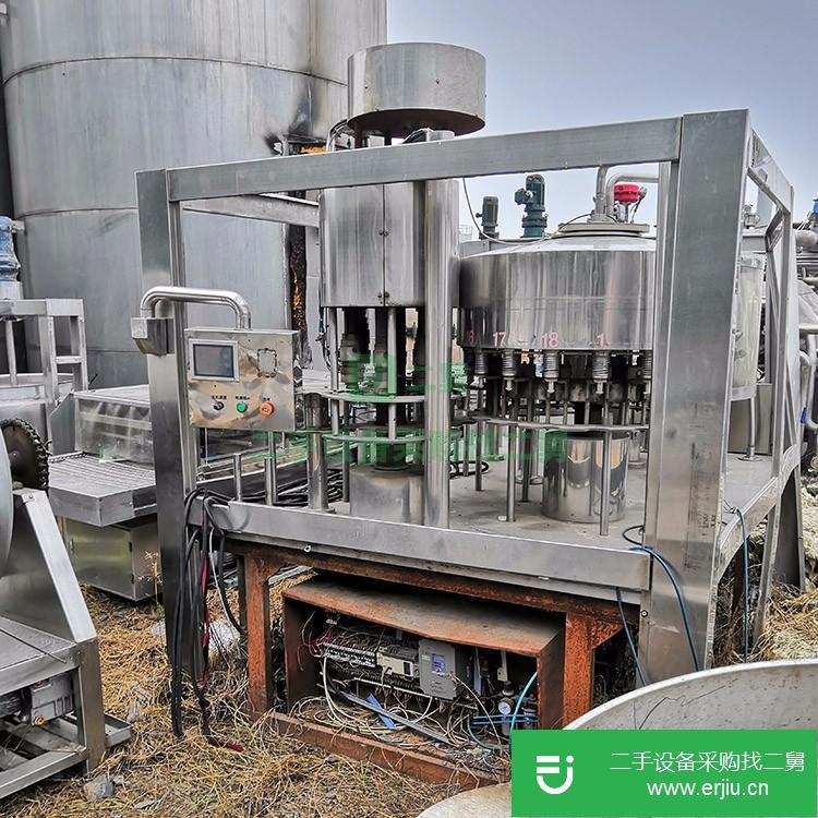 山東出售二手全自動三合一灌裝機