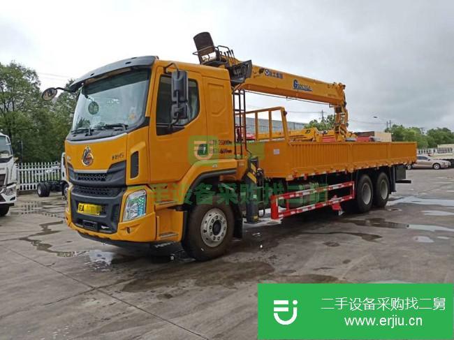 湖北出售二手東風(fēng)柳汽前四后八14噸5節(jié)臂隨車吊
