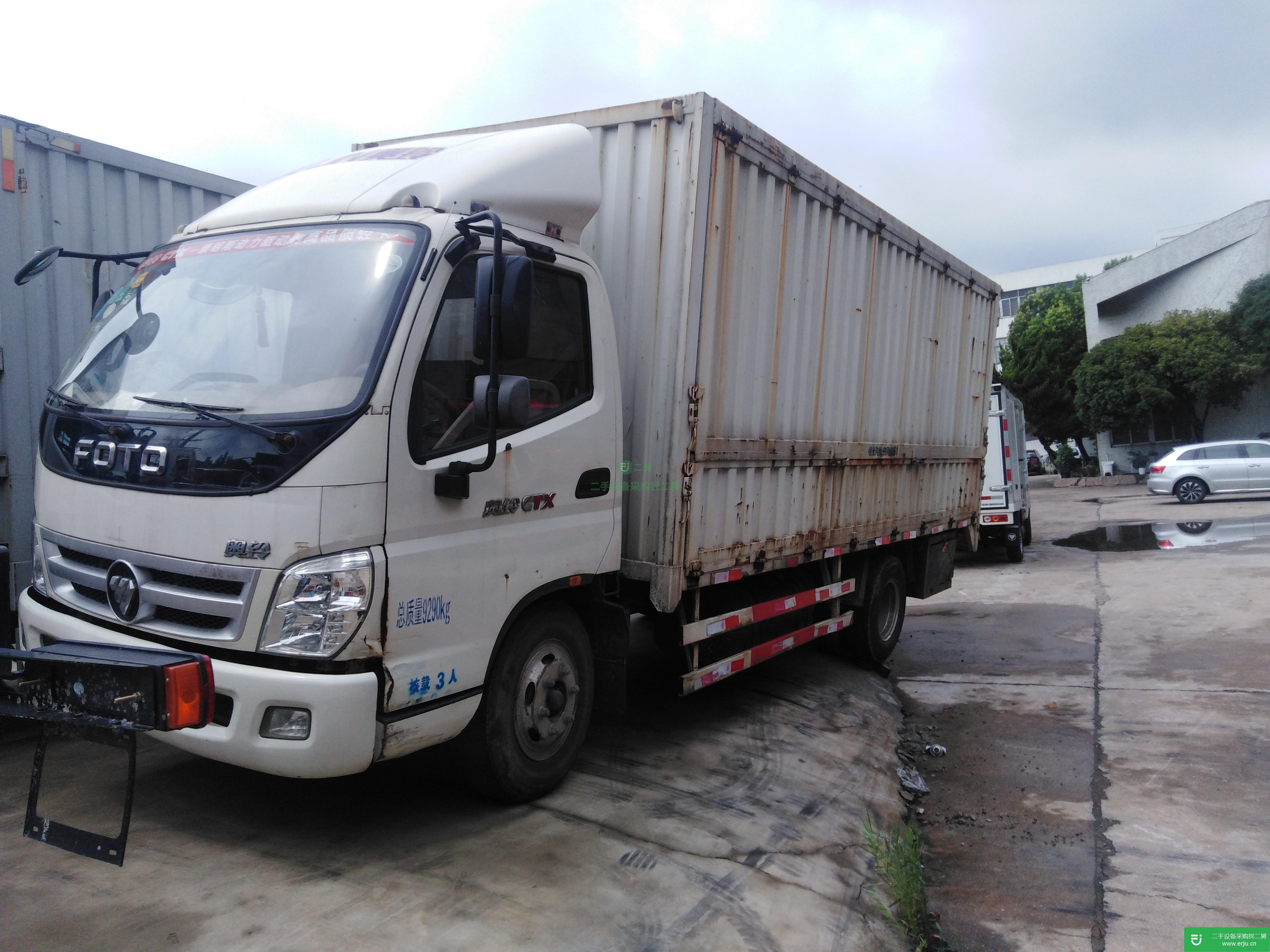上海出售二手福田奧鈴箱式貨車