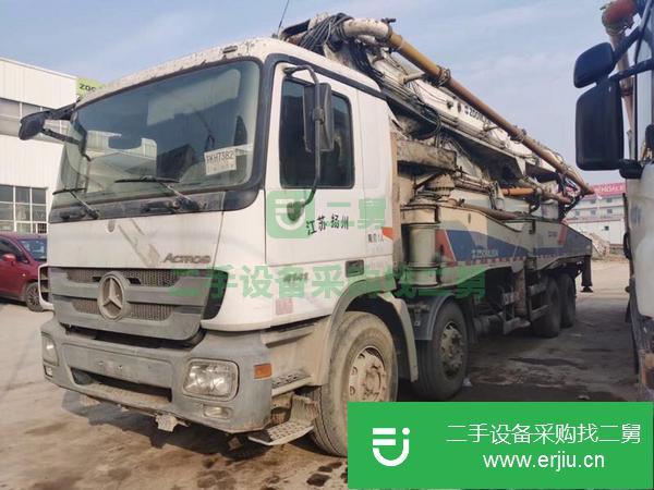 湖南出售二手奔馳52米泵車手續(xù)齊全車況零故障