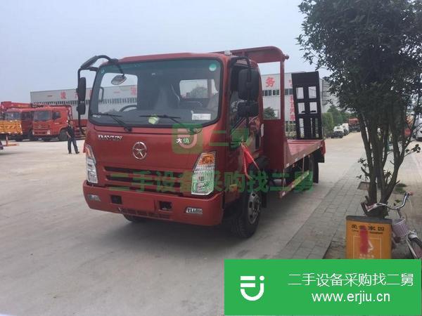 江蘇出售二手大運藍牌平板運輸車