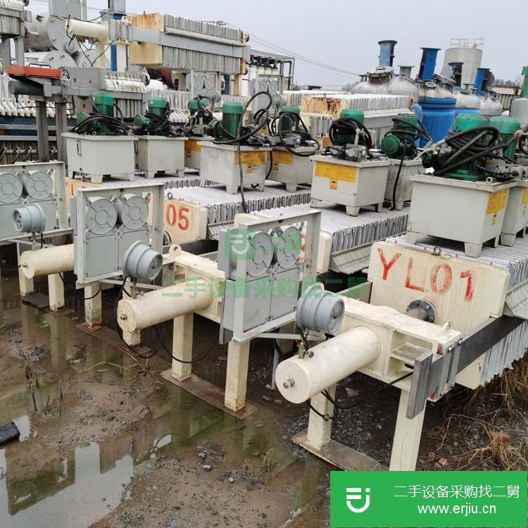 山東出售二手隔膜壓濾機