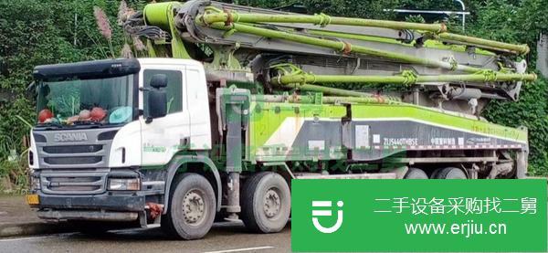 廣東出售二手中聯(lián)56米國(guó)五泵車(chē)