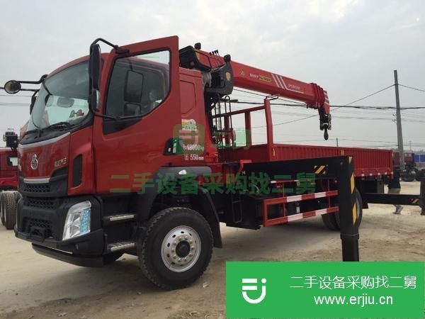 湖北出售柳汽乘龍吊車  配三一8噸吊機