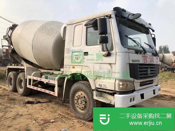 廣西出售二手大12方豪沃攪拌車