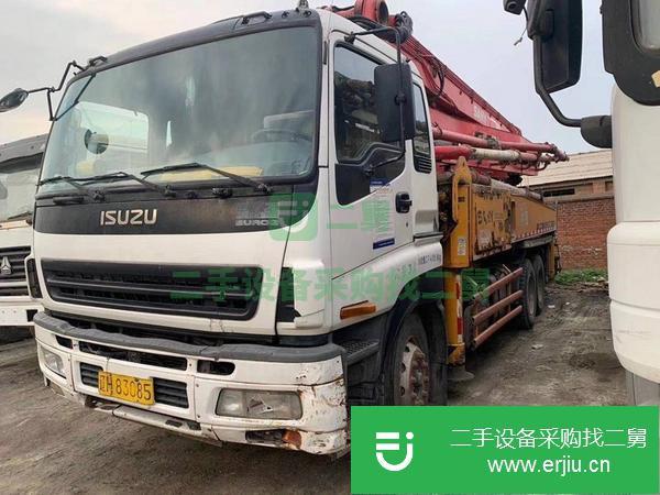 河北出售二手中聯37米泵車手續齊全