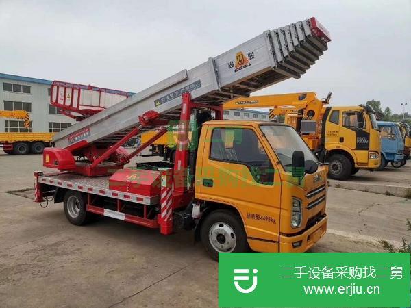 河南出售二手江鈴單排云梯車國六