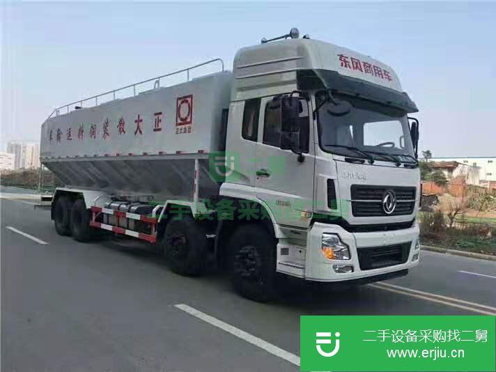 湖北出售二手東風商用15噸散裝飼料運輸車