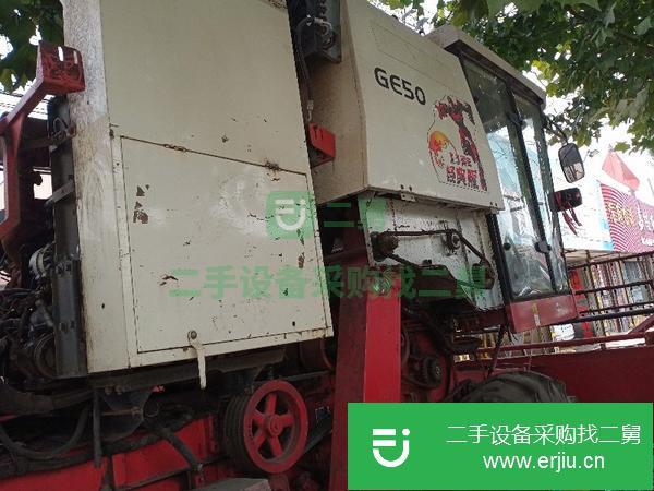 山東出售二手雷沃谷神GE50小麥?zhǔn)崭顧C(jī)