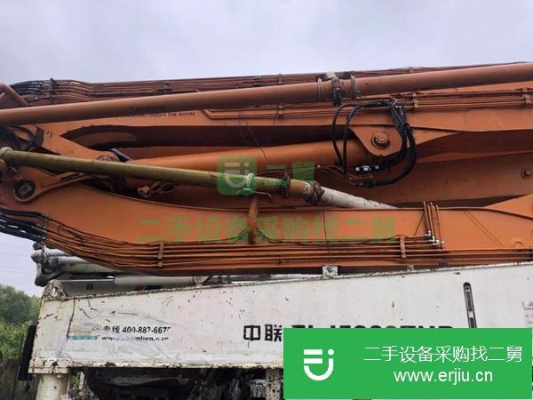 湖南出售二手奔馳49米六節臂泵車手續齊全