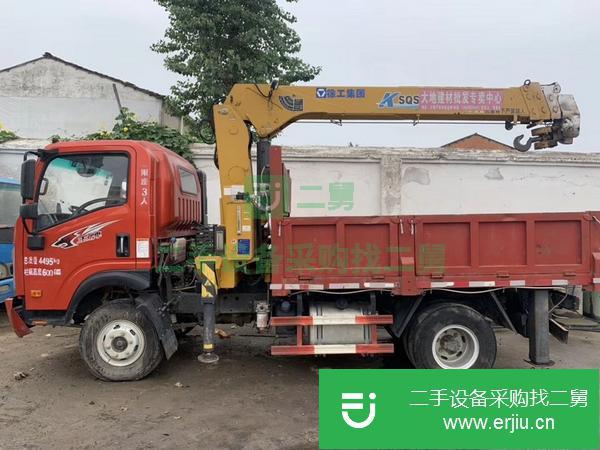安徽出售二手徐工5噸隨車吊