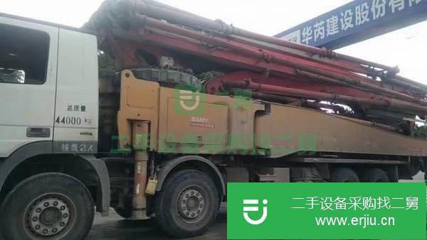 湖南出售二手三一56米國五泵車