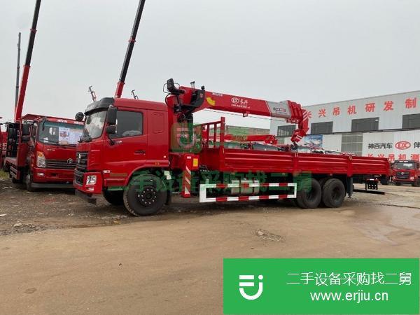 湖北出售二手長興12噸4節直臂吊車