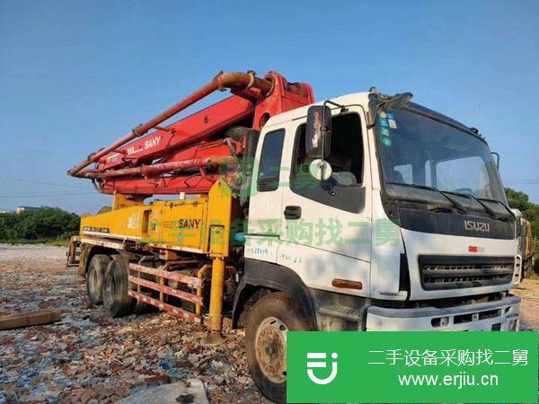 湖南出售二手三一37米泵車手續齊全長沙看車包過戶