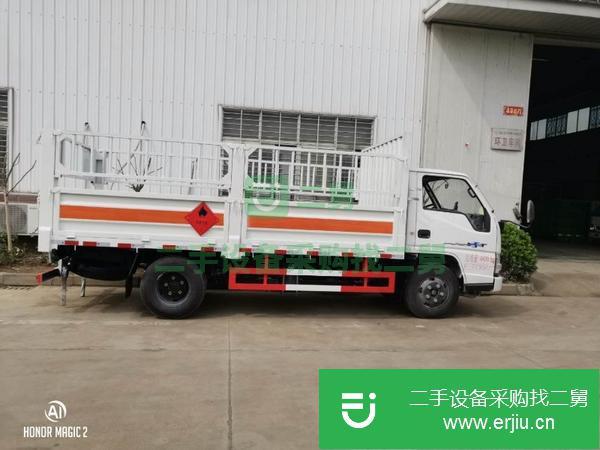 內蒙古出售二手藍牌4米2江鈴順達氣瓶運輸車手續齊全