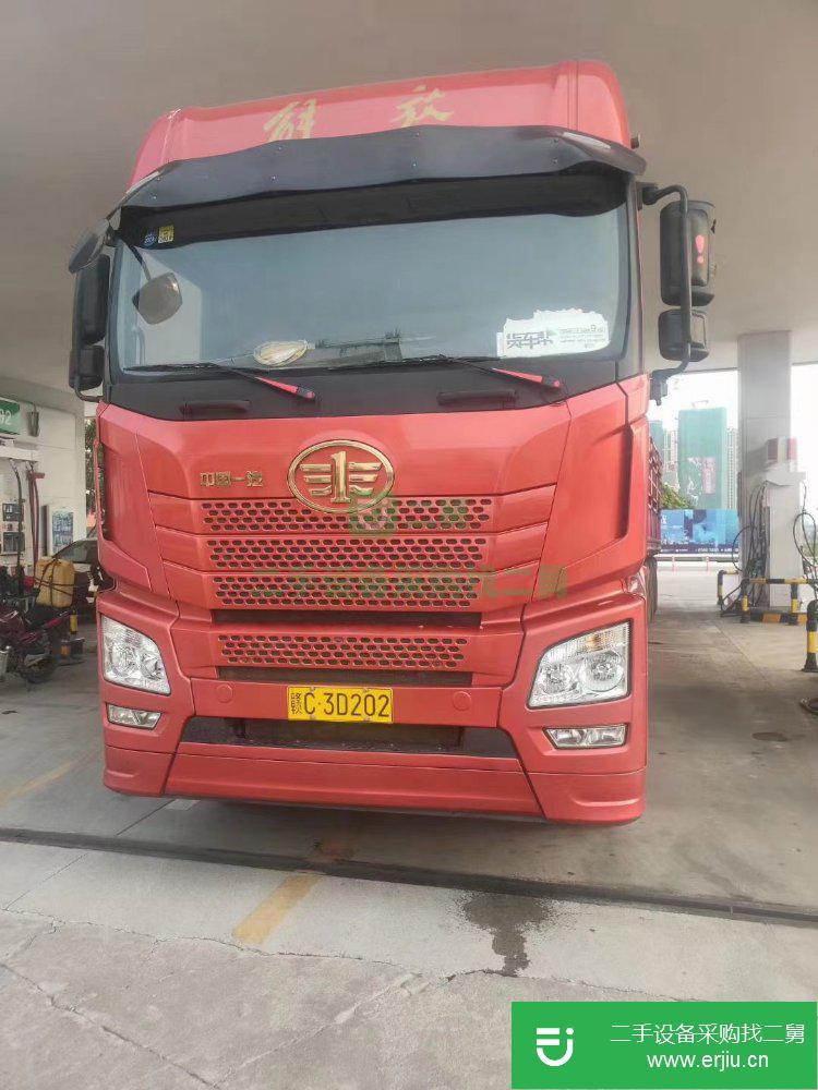 江西出售二手青島解放半掛車