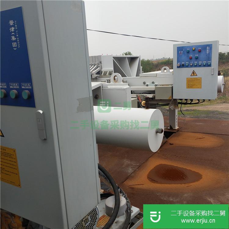 山東出售二手300平方自動拉板隔膜壓濾機