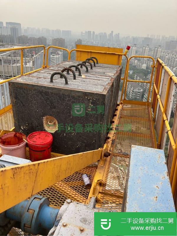 浙江出售二手19年3月的建機6010獨立高度塔吊