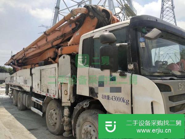 江西出售二手中聯56米叉腿 6節臂泵車