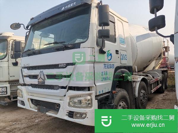 江西出售二手國五排放豪沃20方攪拌車