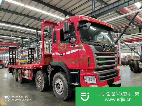 黑龍江出售二手江淮前四后八平板運輸車