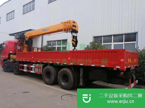 湖北出售二手16噸隨車吊
