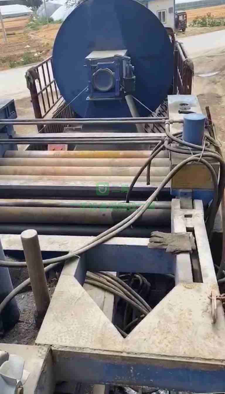 山東出售二手的開平機一套可開12個厚的大卷