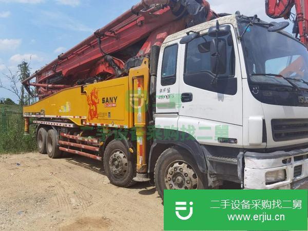 青海出售二手三一56米泵車車況很好手續(xù)齊全