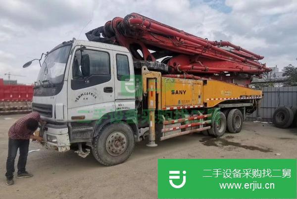 天津出售二手三一48米泵車原車原版
