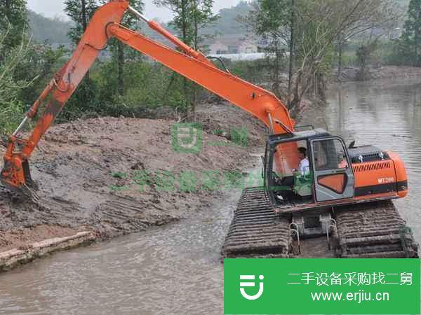 河北出售二手水上挖掘機(jī)
