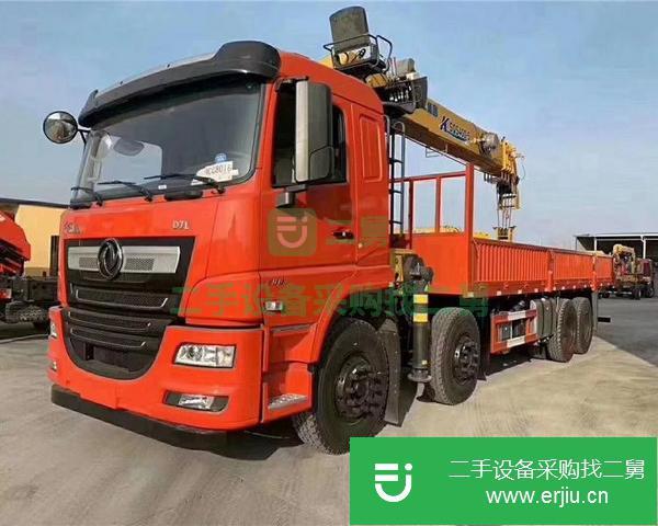 青海出售二手5噸新飛工隨車吊