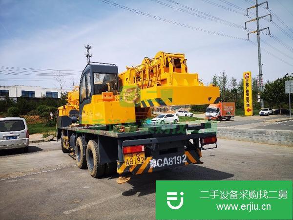 河南出售二手12年柳工12T四節臂汽車吊國三