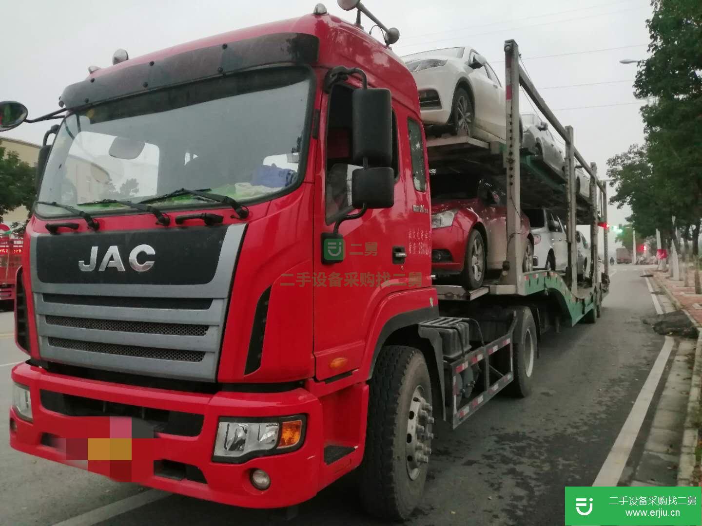 安微出售二手江淮格爾發平板運輸車