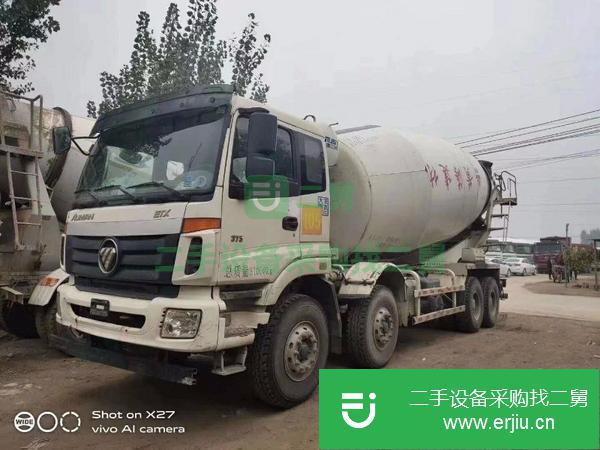 天津出售二手17年底國五歐曼大20方攪拌車