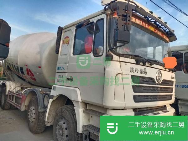 山東出售二手德龍攪拌車前四后八國五大18方375馬力