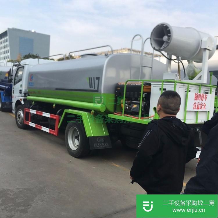 湖北出售二手東風多利卡環衛灑水車