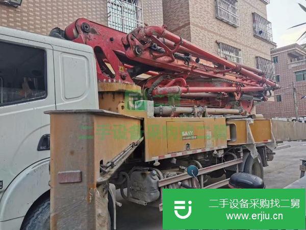 湖南出售二手三一37米泵車國五排放手續(xù)齊全
