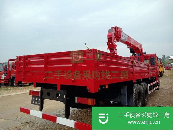 浙江出售二手華神F5后八輪長興12噸隨車吊
