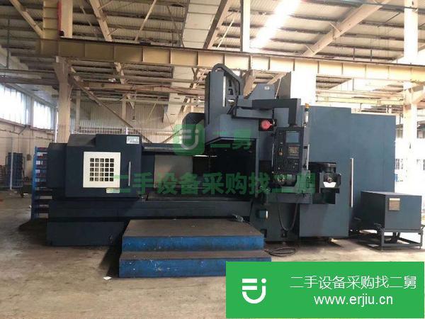 山西出售二手僑福DMC-2100S全防護(hù)龍門加工中心