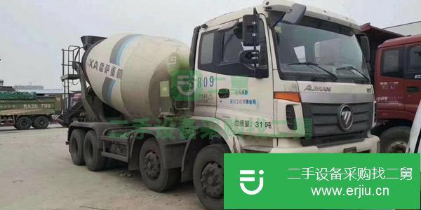 浙江出售二手國五歐曼混凝土攪拌車12方包提檔支持分期