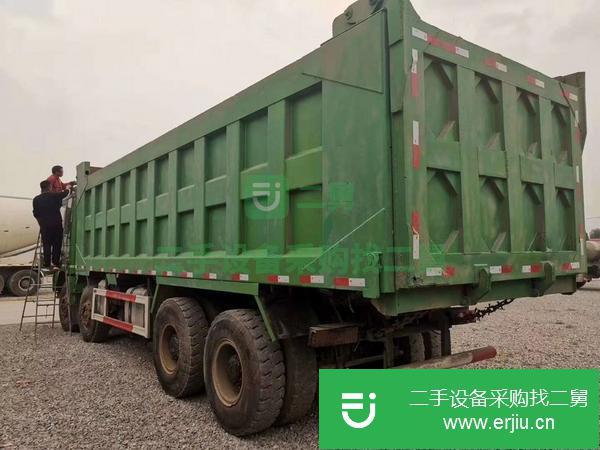 內蒙古出售二手德龍前四后八國五自卸車