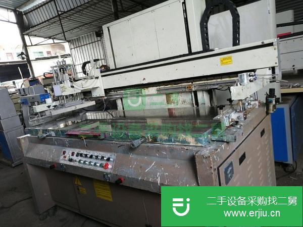 廣東出售二手工作臺面17年絲印機
