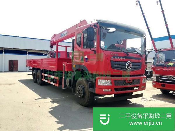 廣東出售二手隨車吊8噸國五排放標準
