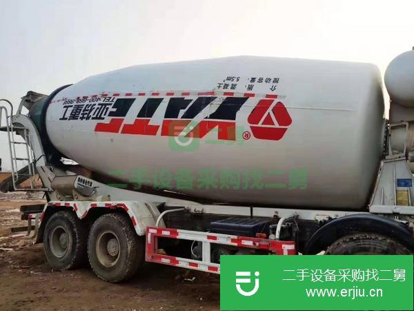 新疆出售二手國五豪沃大14方攪拌車,380馬力