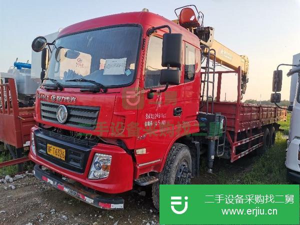 安徽出售二手后八輪國五12噸隨車吊玉柴240馬力