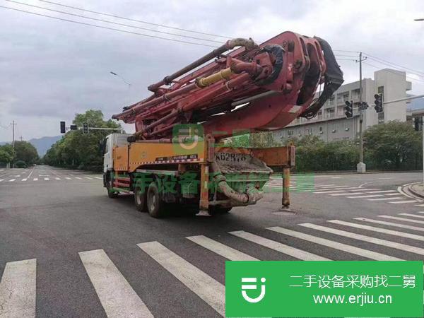 湖南出售二手三一48米6節臂架泵車