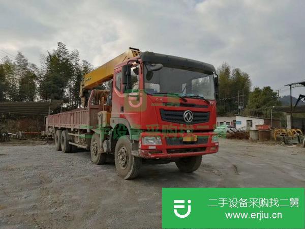 江西出售二手東風前四后八16噸隨車吊