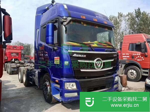廣東出售二手九成新牽引車，可分期付款，山東看車