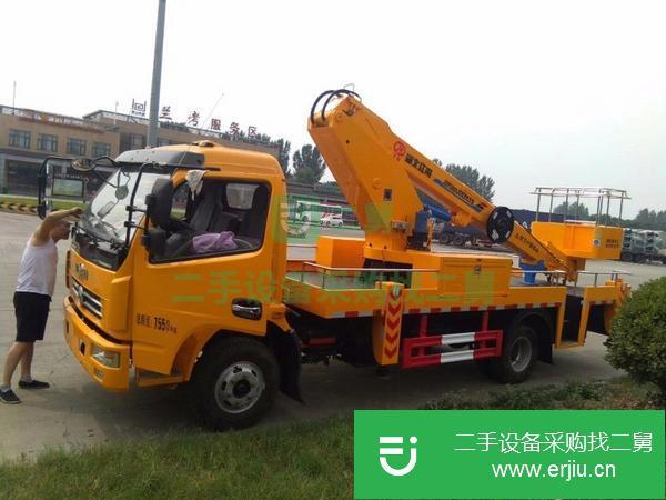 吉林出售二手20米直臂高空作業工程車