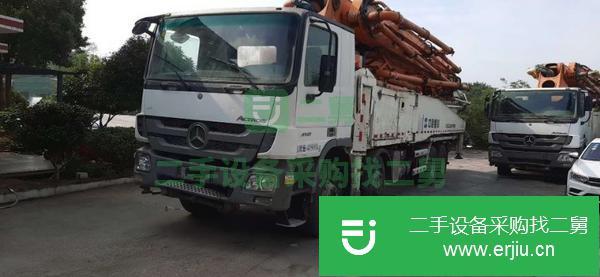 湖南出售二手中聯52米泵車手續齊全